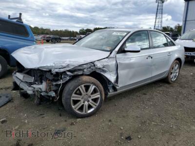 2011 Audi A4 A4 Premium, silver — VIN WAUBFAFL2BN017920, Copart