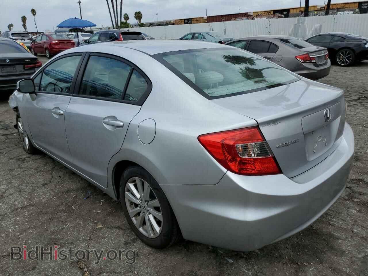 2012 HONDA CIVIC - VIN: 19XFB2F82CE345393 - Фото 2