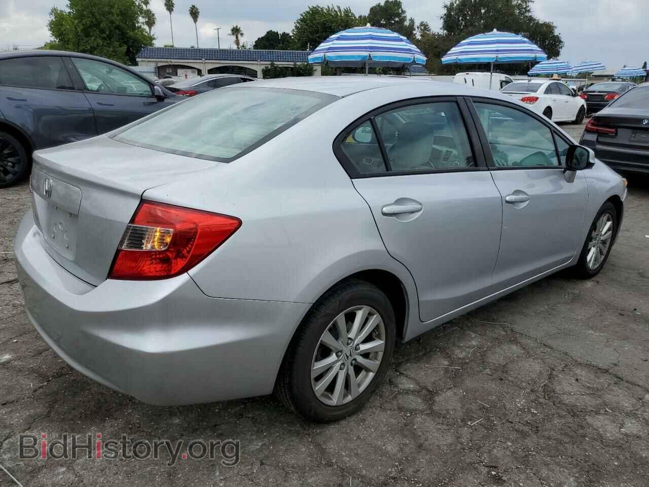 2012 HONDA CIVIC - VIN: 19XFB2F82CE345393 - Фото 3