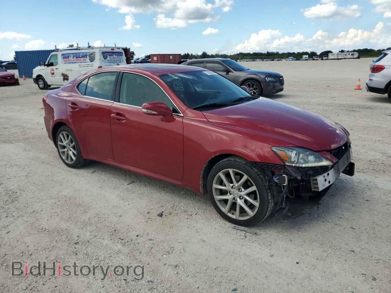 2012 LEXUS IS - VIN: JTHCF5C26C5056763 - Фото 4