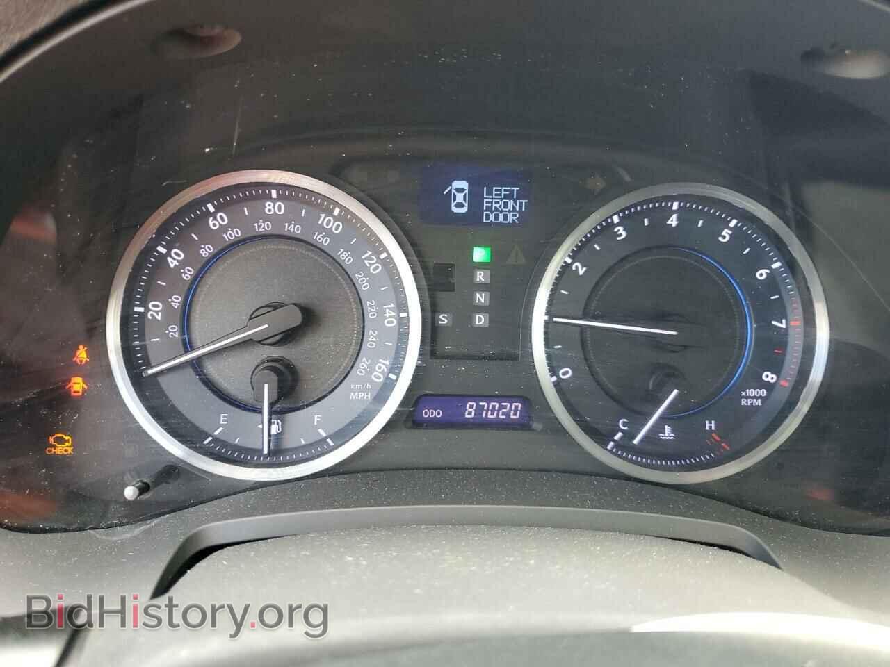 2012 LEXUS IS - VIN: JTHCF5C26C5056763 - Фото 9