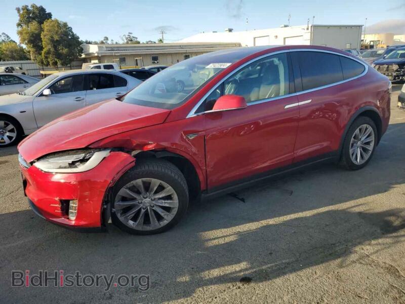 2016 Tesla MODEL X (VIN 5YJXCAE21GF003944) — фото 1 из 12, Copart, повреждение: передняя часть