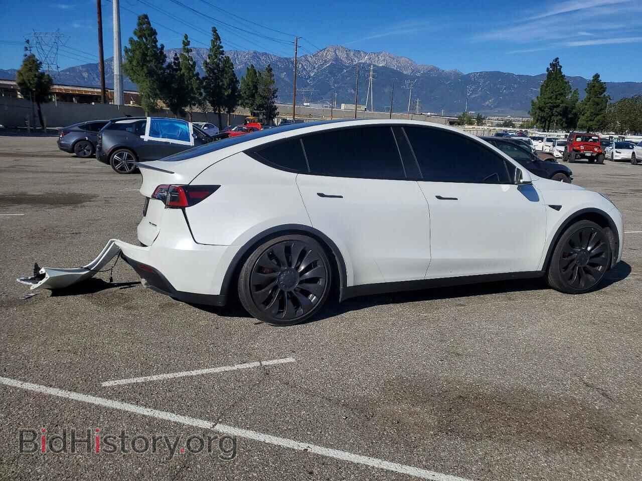 2022 TESLA MODEL Y - VIN: 7SAYGDEF4NF397419 - Фото 3