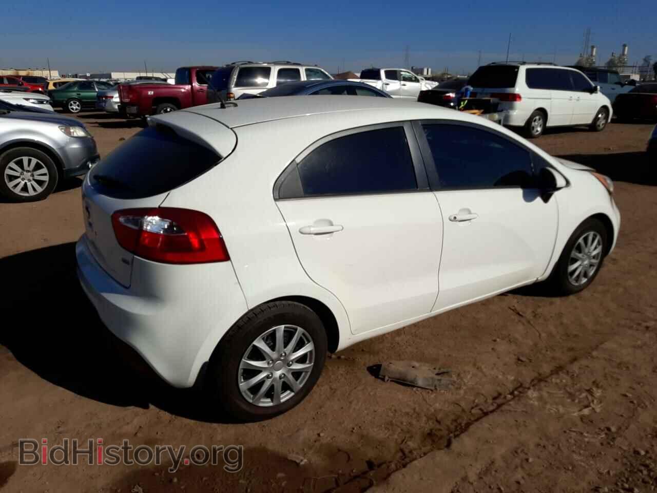 2014 KIA RIO - VIN: KNADM5A34E6382028 - Фото 3