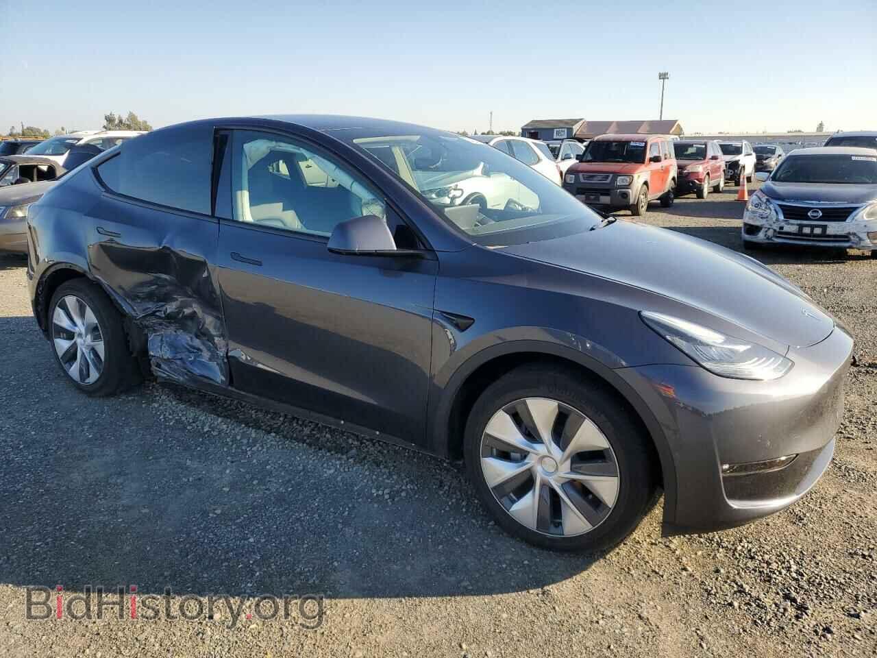 2022 TESLA MODEL Y - VIN: 7SAYGAEE2NF348676 - Фото 4