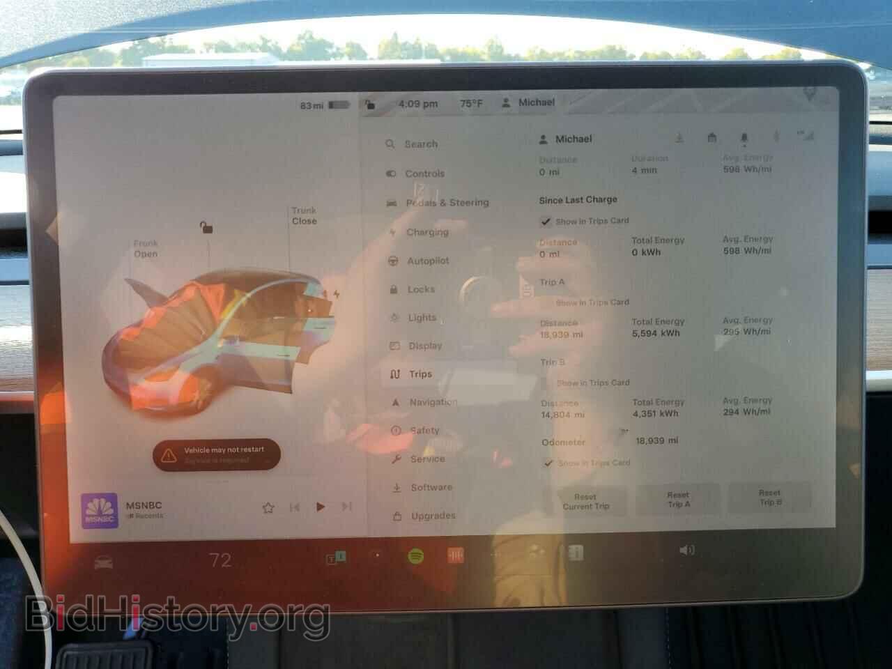 2022 TESLA MODEL Y - VIN: 7SAYGAEE2NF348676 - Фото 9