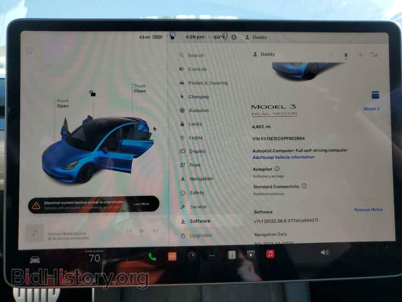 2023 TESLA MODEL 3 - VIN: 5YJ3E1EC5PF602864 - Photo 9