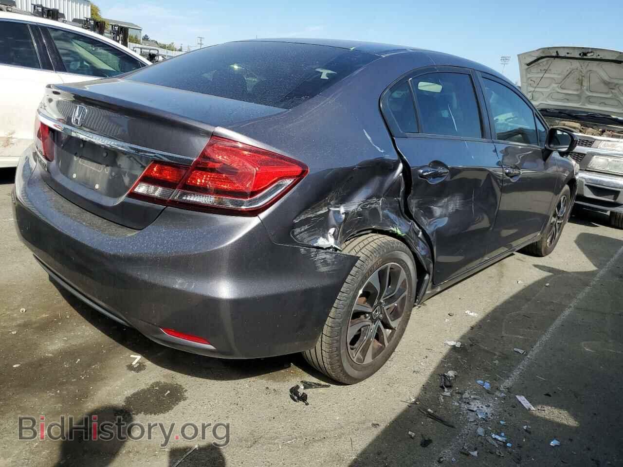 2015 HONDA CIVIC - VIN: 19XFB2F88FE200248 - Фото 3