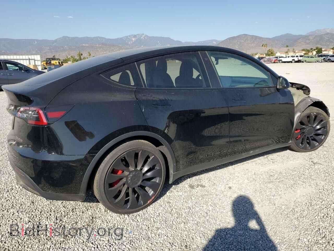 2022 TESLA MODEL Y - VIN: 7SAYGDEF5NF349265 - Фото 3