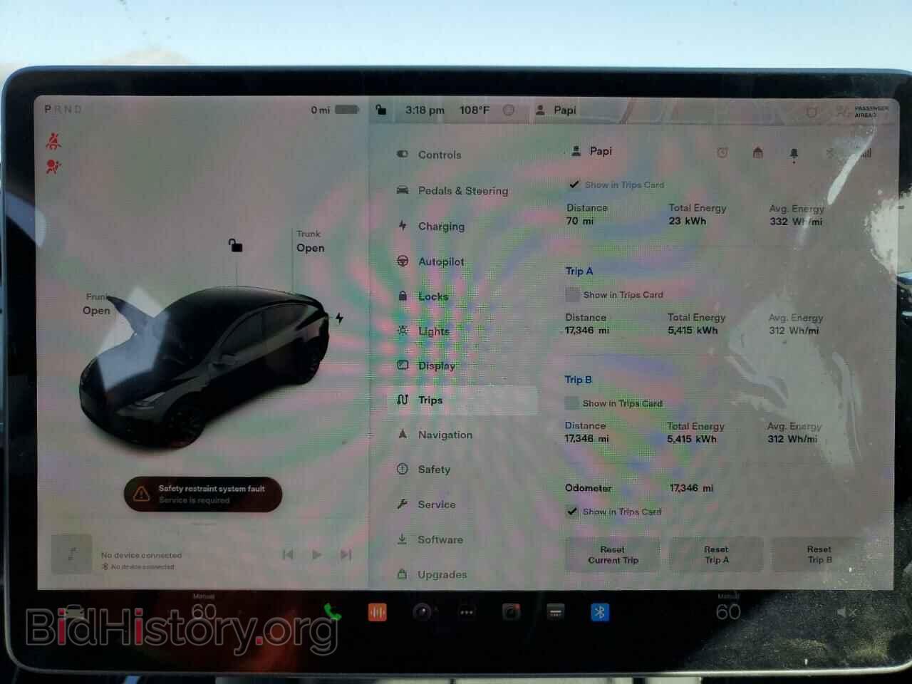 2022 TESLA MODEL Y - VIN: 7SAYGDEF5NF349265 - Фото 9