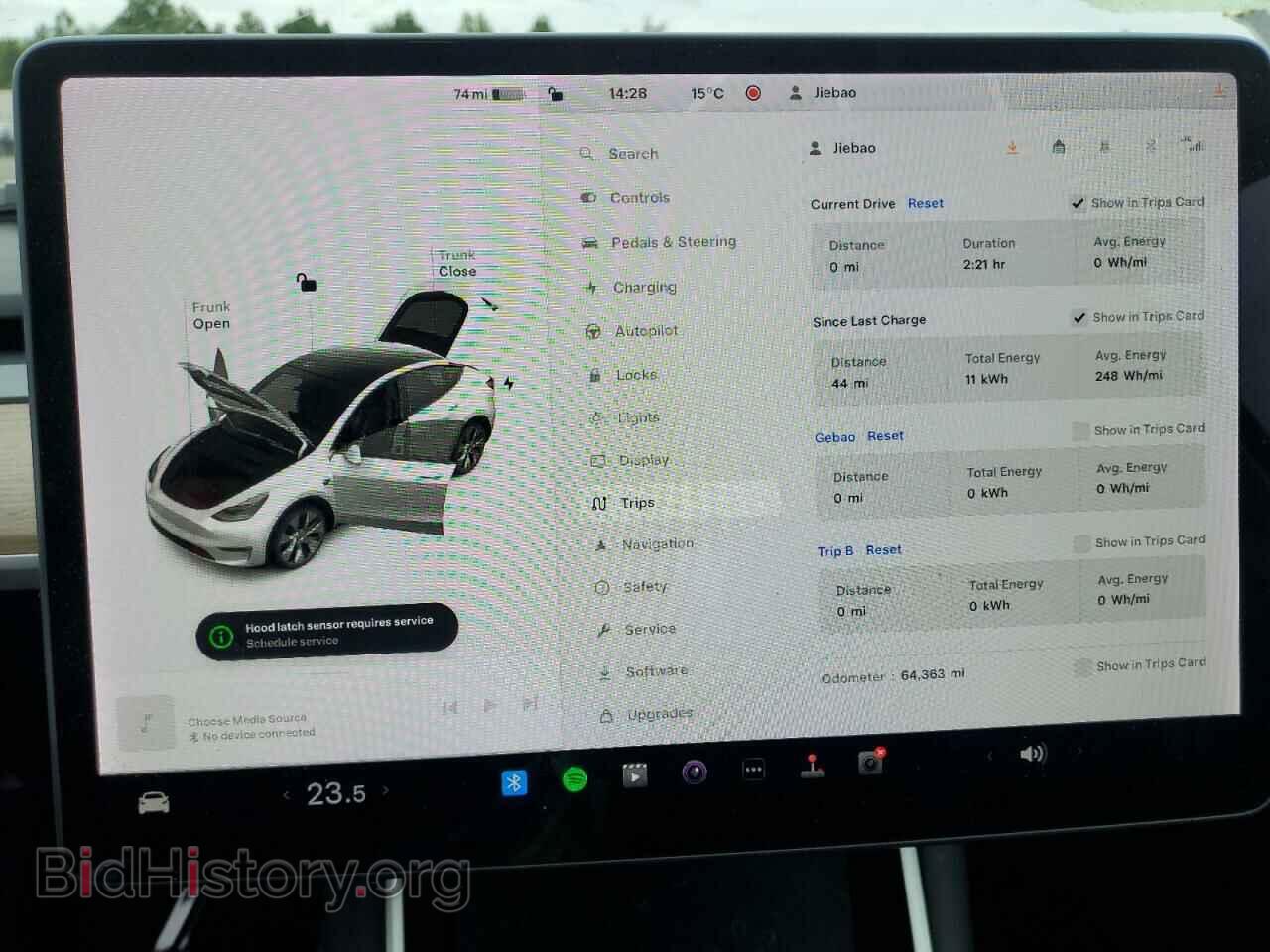 2021 TESLA MODEL Y - VIN: 5YJYGDEE6MF110066 - Photo 9