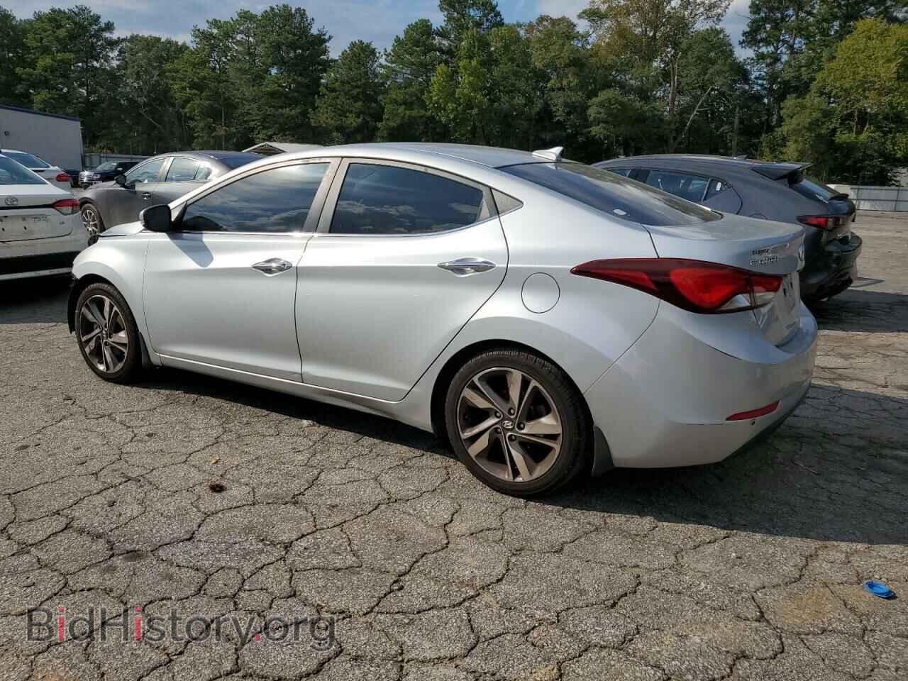2014 HYUNDAI ELANTRA - VIN: 5NPDH4AE8EH501062 - Фото 2
