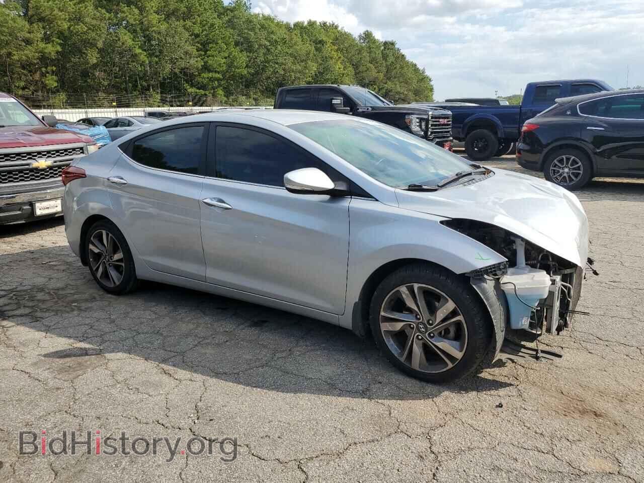 2014 HYUNDAI ELANTRA - VIN: 5NPDH4AE8EH501062 - Фото 4