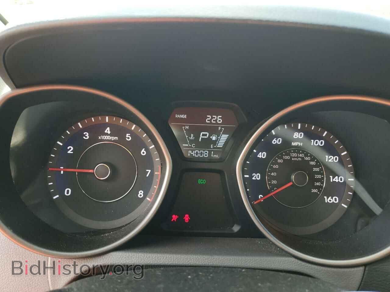 2014 HYUNDAI ELANTRA - VIN: 5NPDH4AE8EH501062 - Фото 9