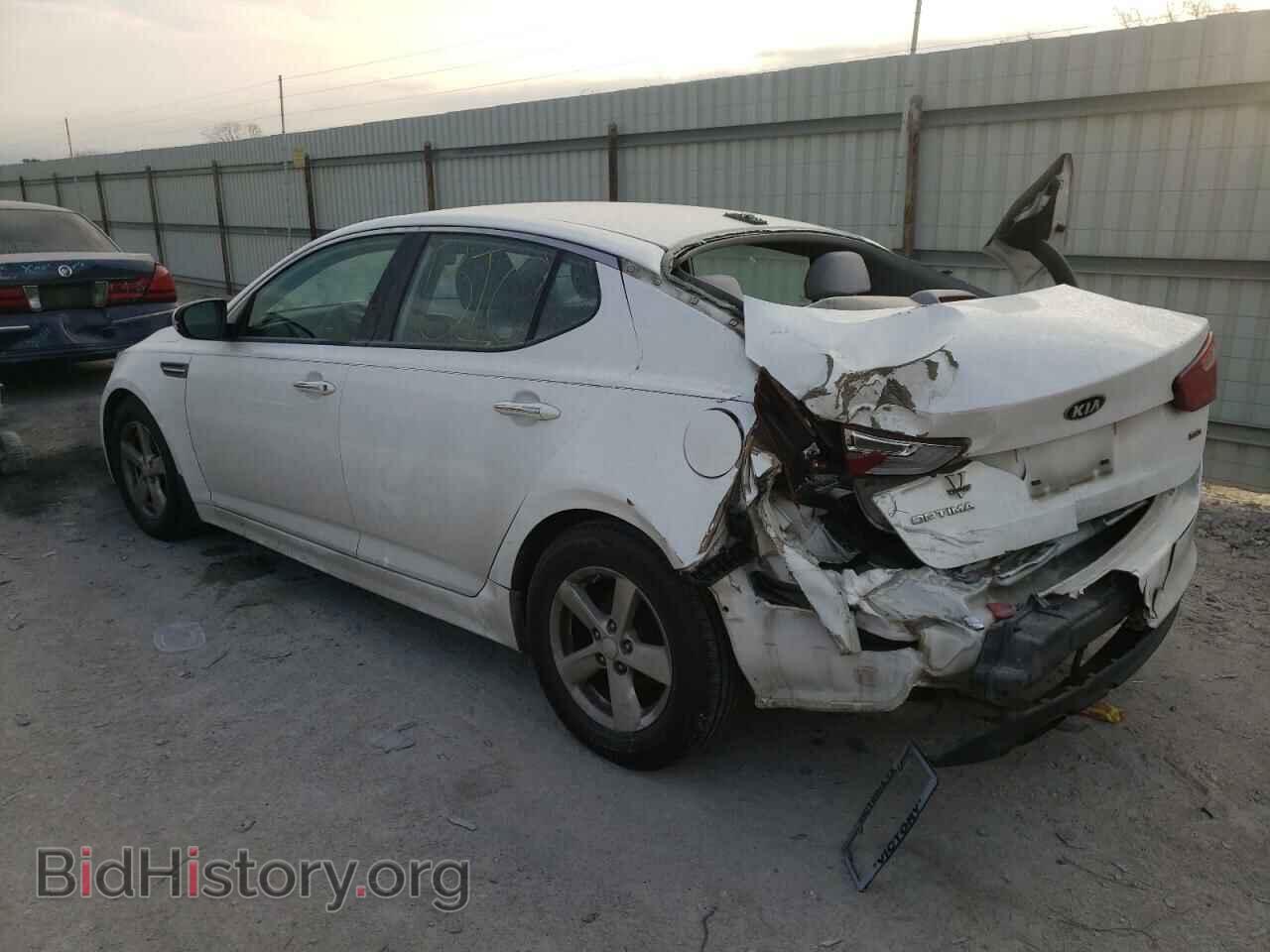 2015 KIA OPTIMA - VIN: KNAGM4A71F5594242 - Фото 2