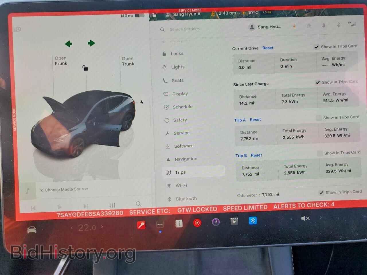 2025 TESLA MODEL Y - VIN: 7SAYGDEE6SA339280 - Фото 9