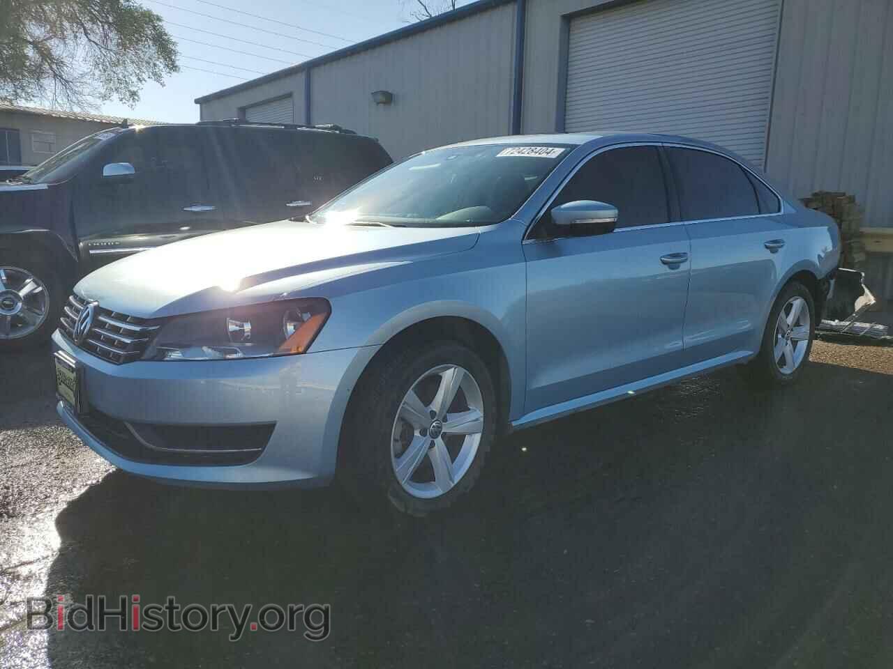 Photo 1VWBN7A32DC046670 - VOLKSWAGEN PASSAT 2013