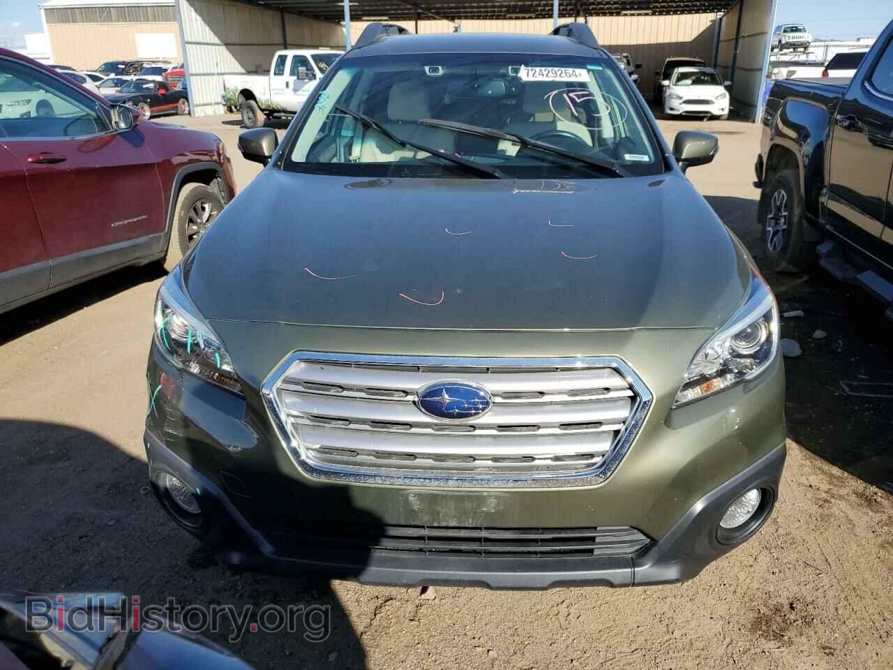 2016 SUBARU OUTBACK - VIN: 4S4BSAFC1G3201145 - Фото 5
