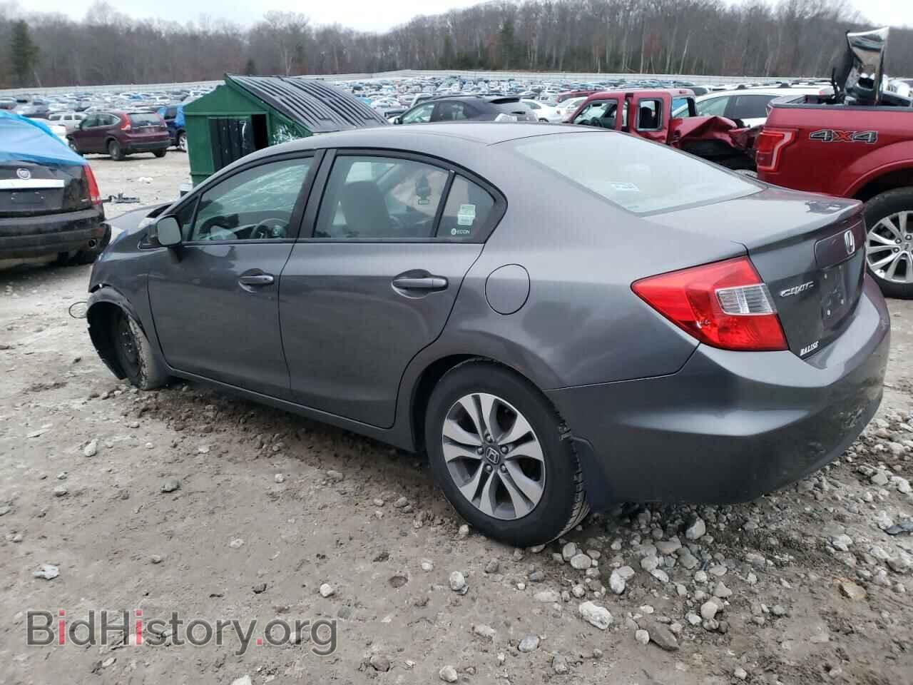 2012 HONDA CIVIC - VIN: 2HGFB2F59CH611312 - Фото 2