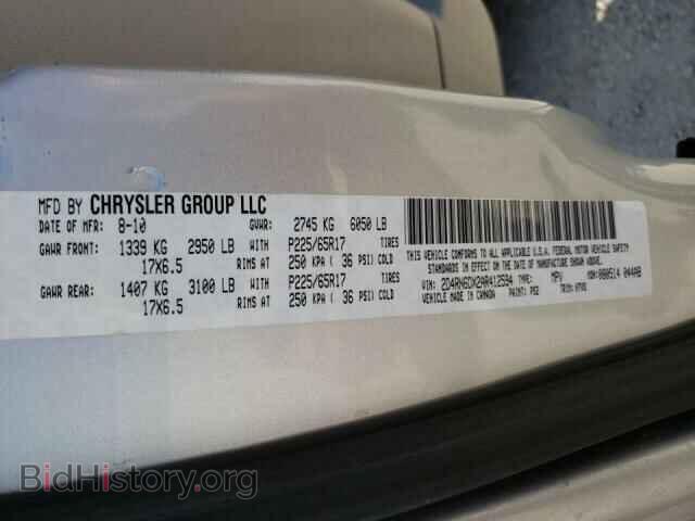2010 DODGE CARAVAN - VIN: 2D4RN6DX2AR412594 - Фото 10