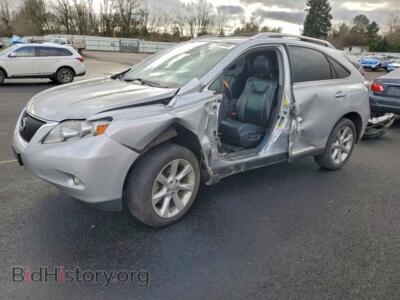 2010 Lexus RX350 350, серебристый — VIN 2T2BK1BA8AC025777, Copart