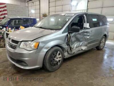 2016 Dodge CARAVAN SE, gray — VIN 2C4RDGBG2GR191953, Copart