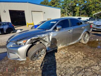2015 Lexus IS 250, silver — VIN JTHBF1D2XF5058703, Copart