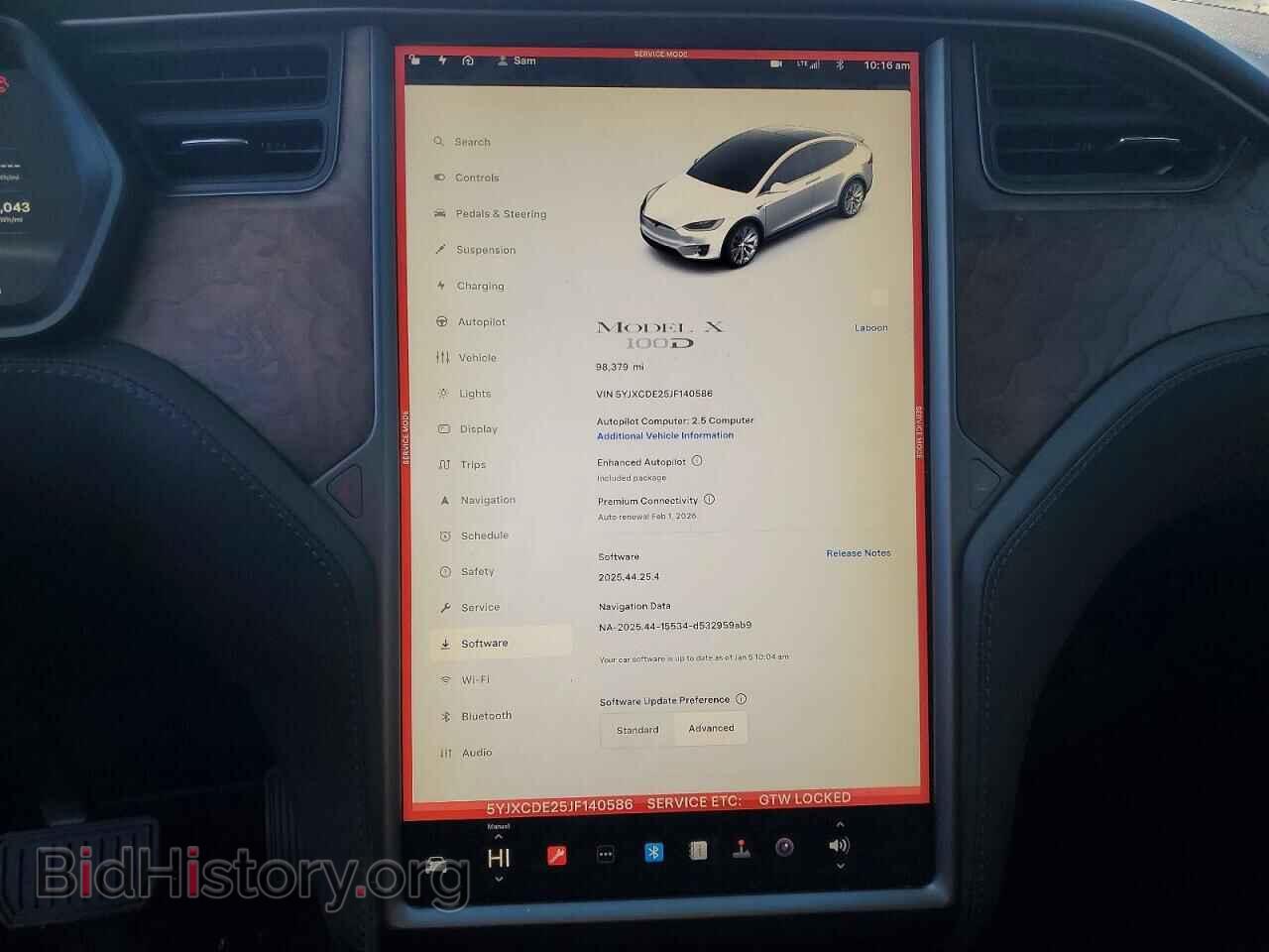 2018 TESLA MODEL X - VIN: 5YJXCDE25JF140586 - Photo 9