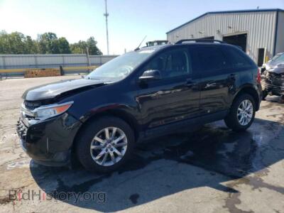 2014 Ford EDGE SEL, black — VIN 2FMDK3JC4EBB63323, Copart