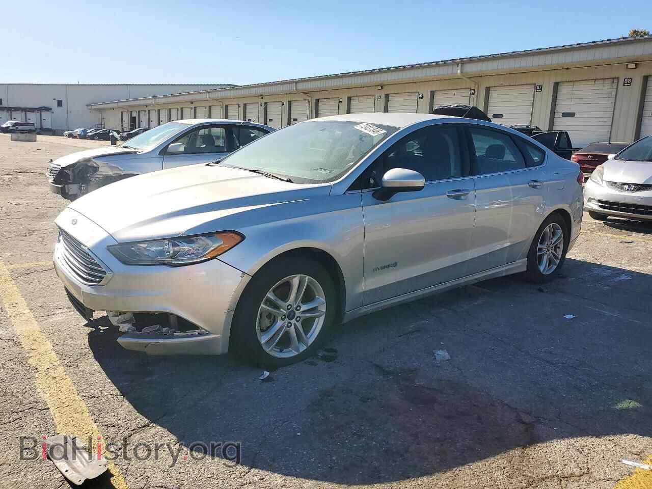 Photo 3FA6P0LU1JR195036 - FORD FUSION 2018