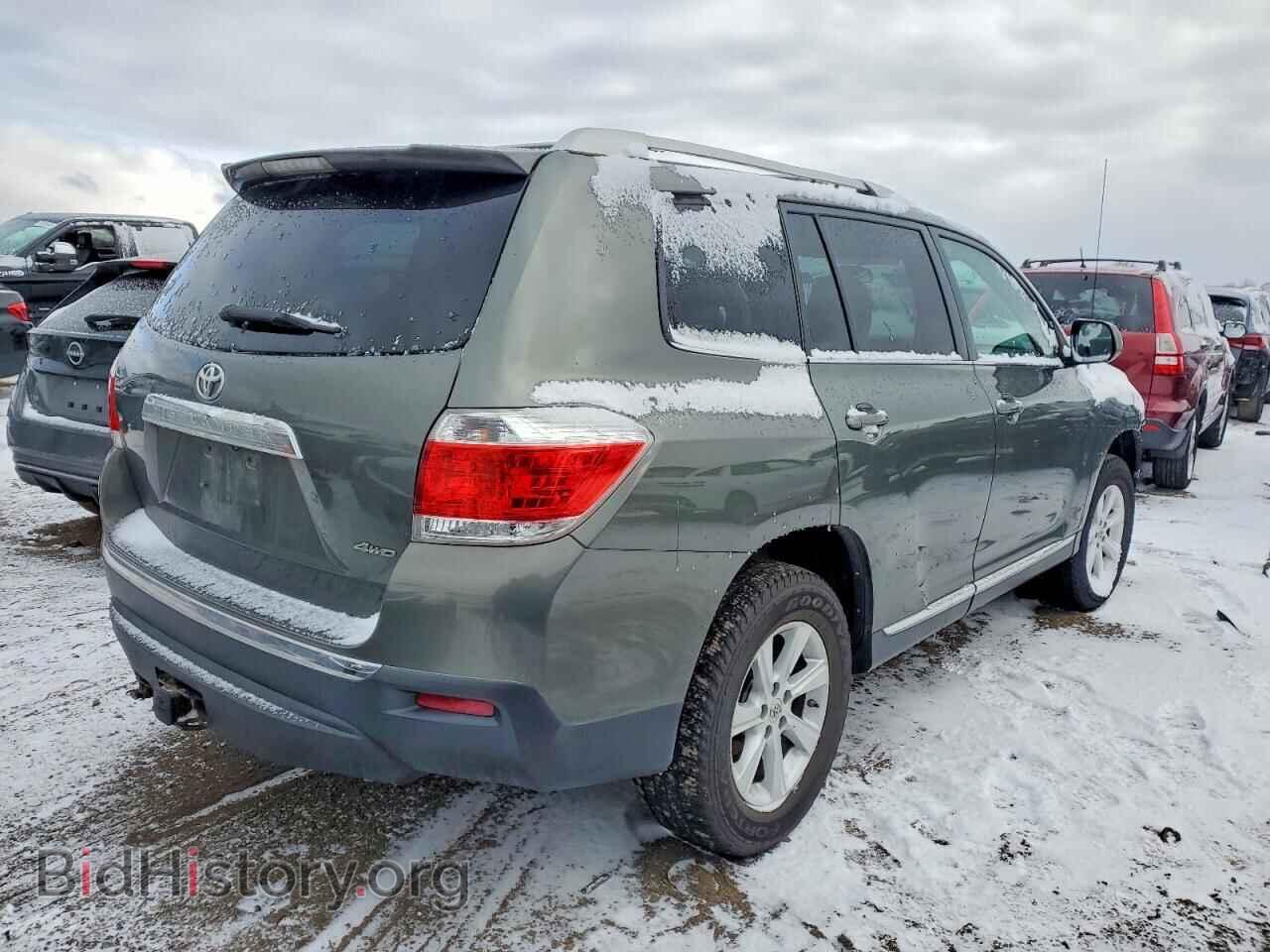 2012 TOYOTA HIGHLANDER - VIN: 5TDBK3EH0CS114486 - Фото 3