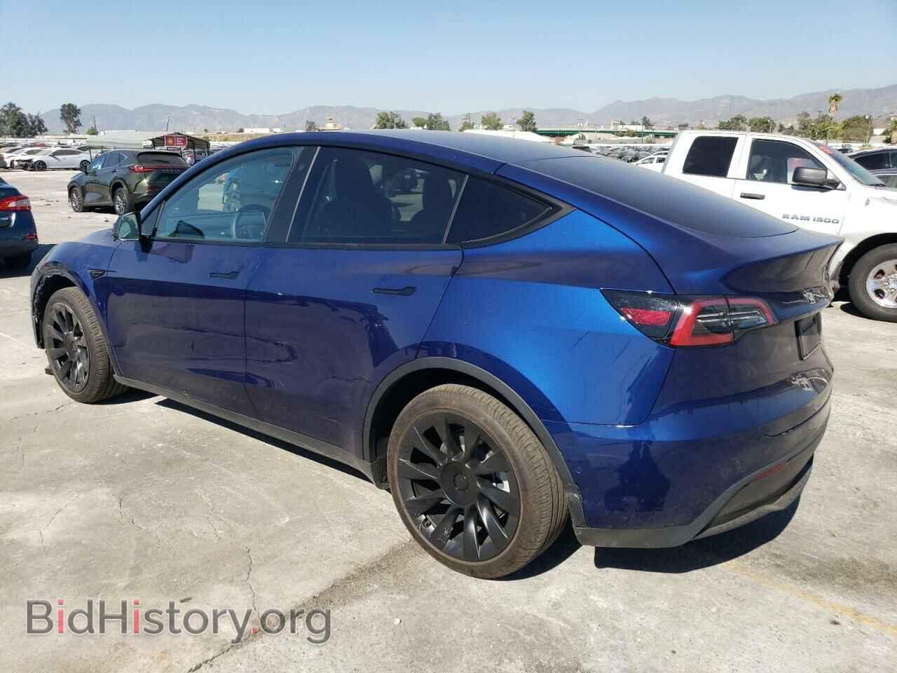 2022 TESLA MODEL Y - VIN: 7SAYGDEEXNA020775 - Фото 2