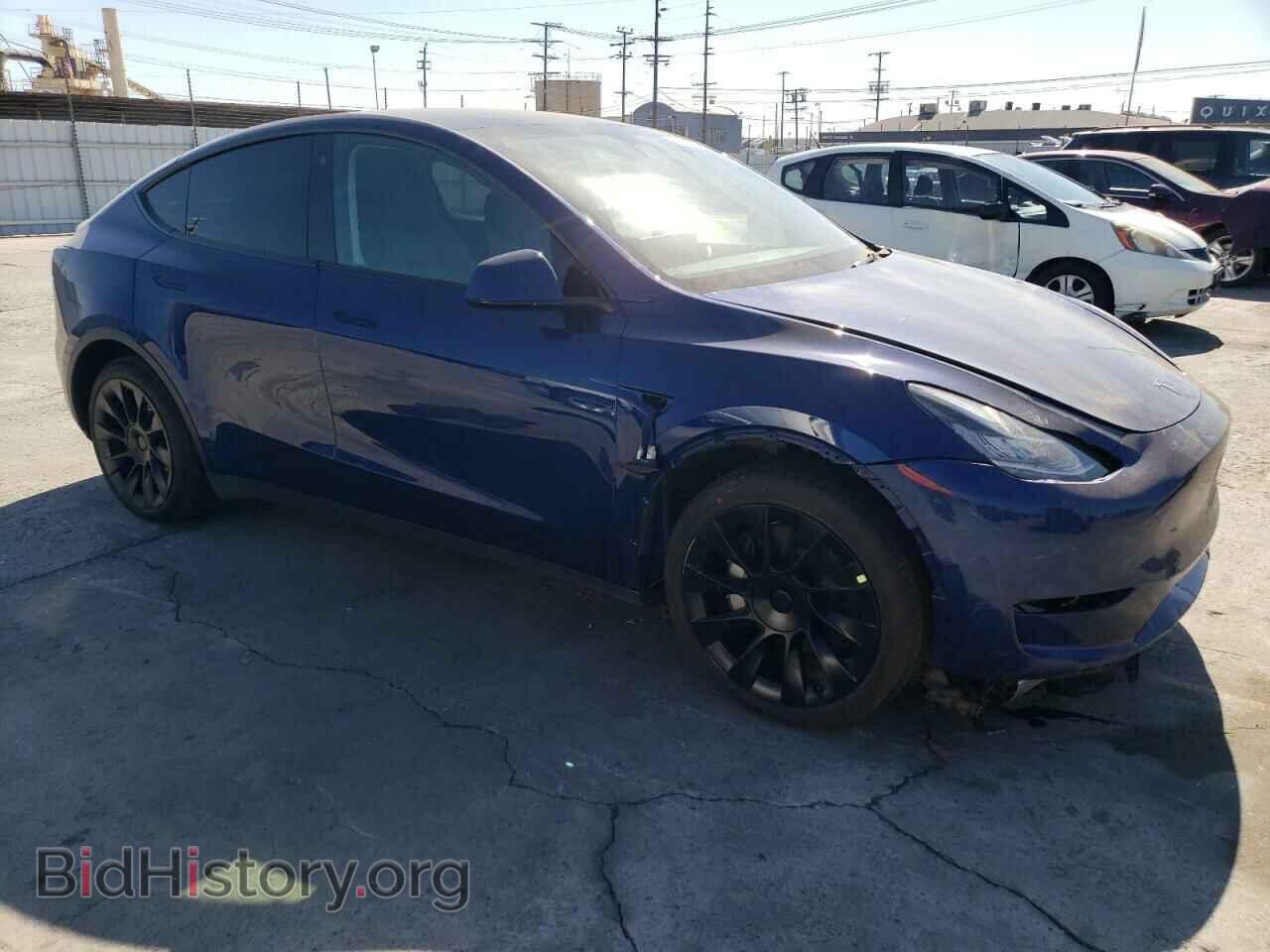 2022 TESLA MODEL Y - VIN: 7SAYGDEEXNA020775 - Фото 4