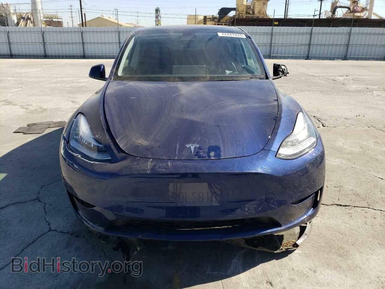 2022 TESLA MODEL Y - VIN: 7SAYGDEEXNA020775 - Фото 5
