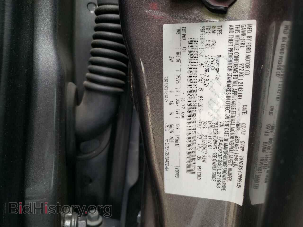 2013 FORD FOCUS - VIN: 1FADP3F24DL271953 - Фото 12