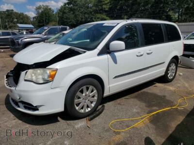 2014 Chrysler MINIVAN Touring, white — VIN 2C4RC1BG6ER381672, Copart