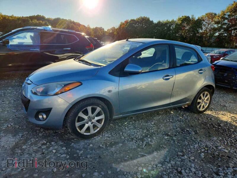 2013 Mazda 2 (VIN JM1DE1LY4D0158065) — фото 1 из 12, Copart, повреждение: передняя часть