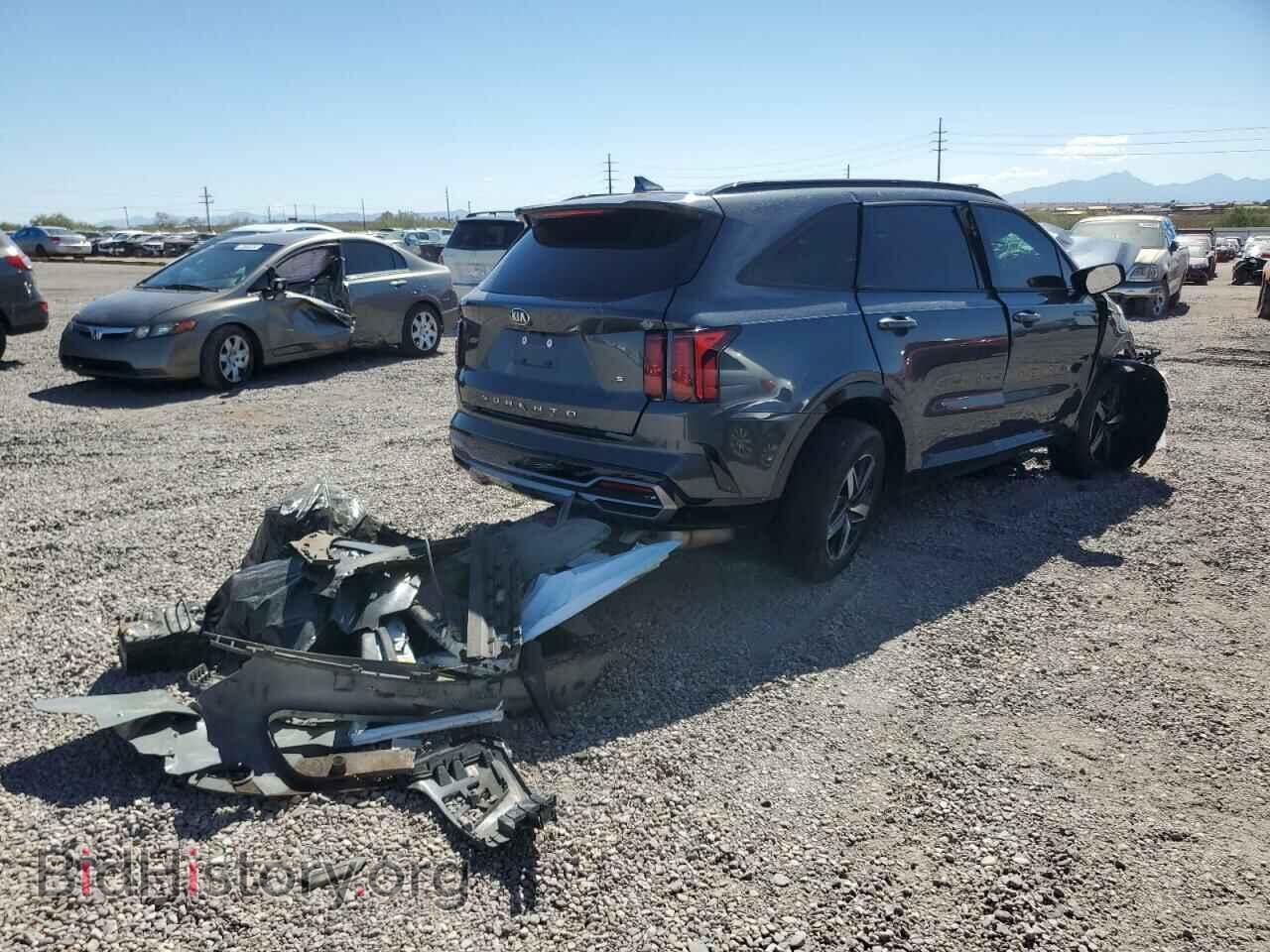 2021 KIA SORENTO - VIN: 5XYRL4LC2MG068036 - Фото 3