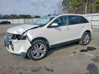 2013 Ford EDGE Limited, белый — VIN 2FMDK3KC9DBB04555, Copart