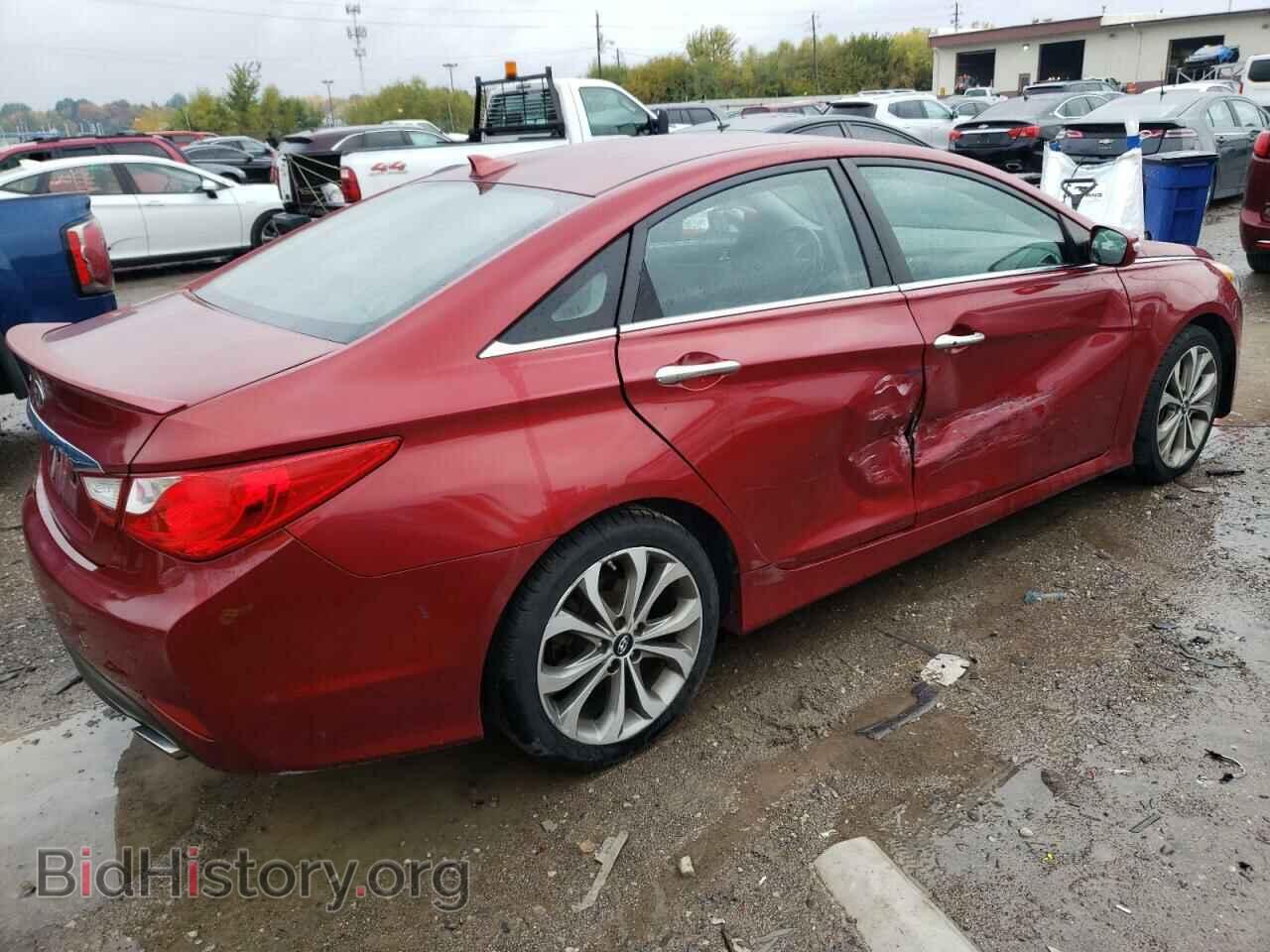 2014 HYUNDAI SONATA - VIN: 5NPEC4ACXEH816074 - Фото 3
