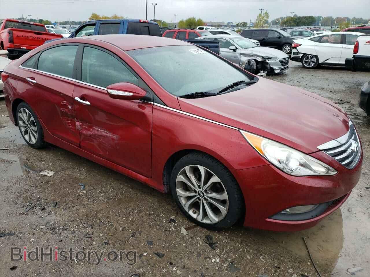2014 HYUNDAI SONATA - VIN: 5NPEC4ACXEH816074 - Фото 4