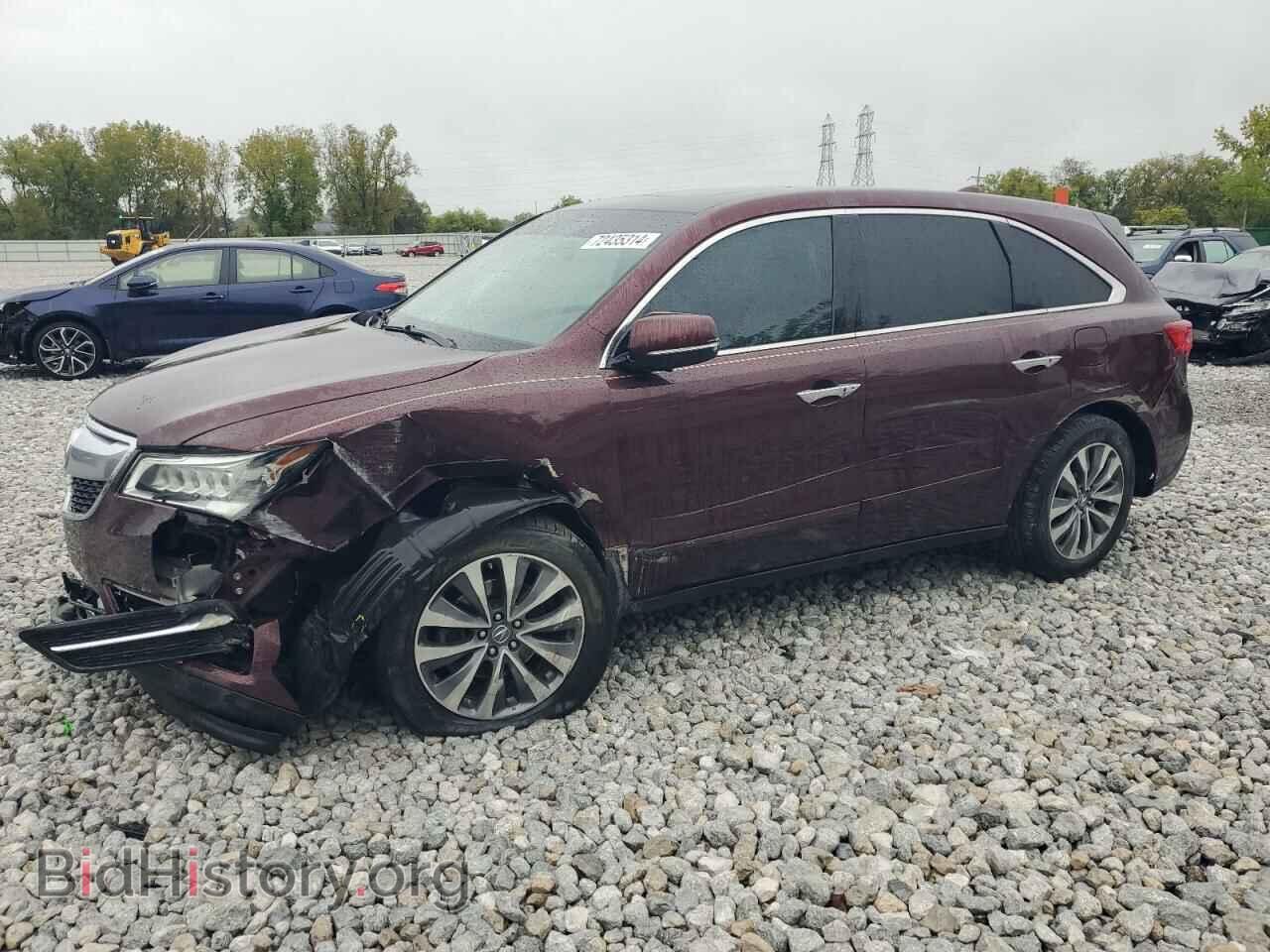 Фотография 5FRYD3H43EB019097 - ACURA MDX 2014