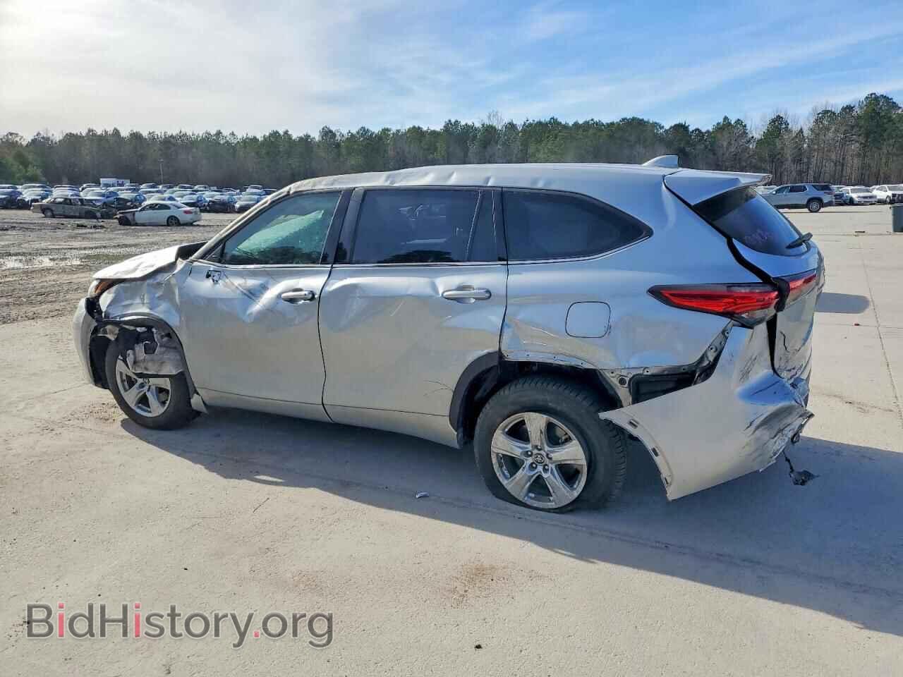 2021 TOYOTA HIGHLANDER - VIN: 5TDCZRAH0MS080284 - Фото 2