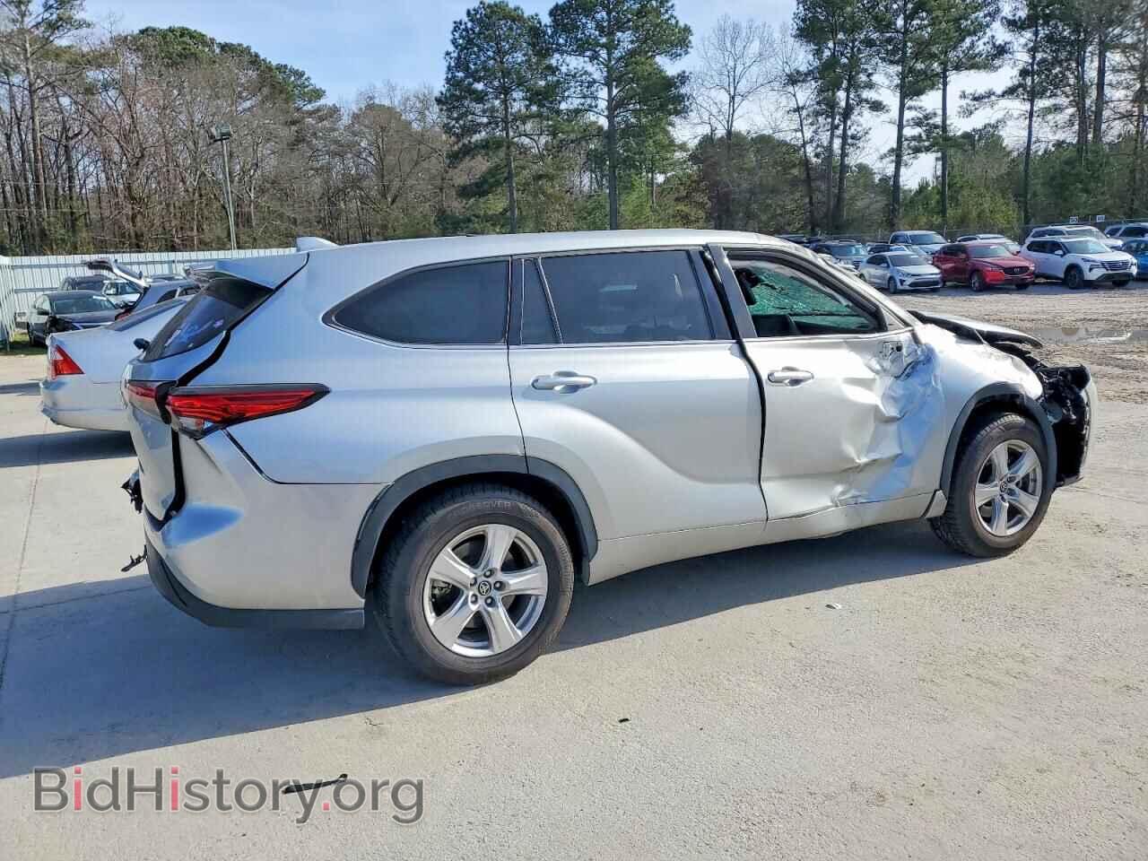 2021 TOYOTA HIGHLANDER - VIN: 5TDCZRAH0MS080284 - Фото 3
