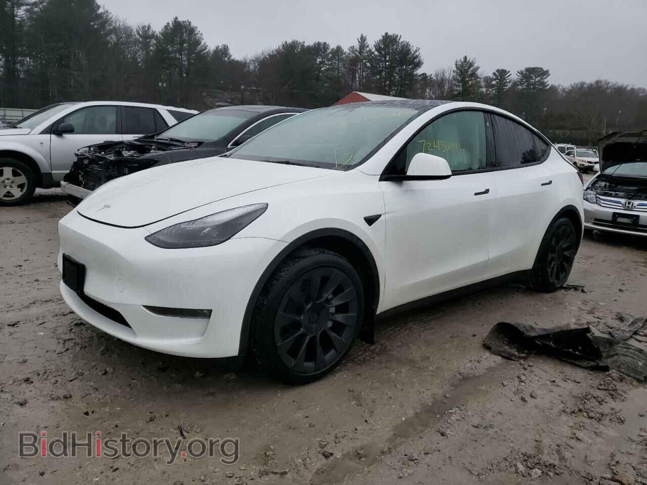 Фотография 7SAYGAEE8NF524081 - TESLA MODEL Y 2022