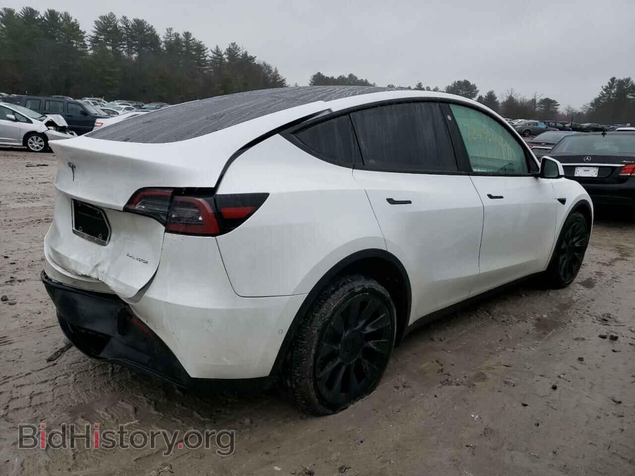 2022 TESLA MODEL Y - VIN: 7SAYGAEE8NF524081 - Фото 3