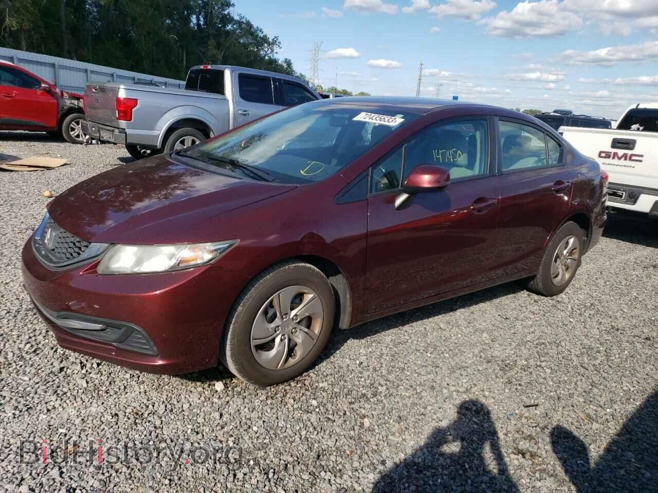 Фотография 19XFB2F52DE095483 - HONDA CIVIC 2013