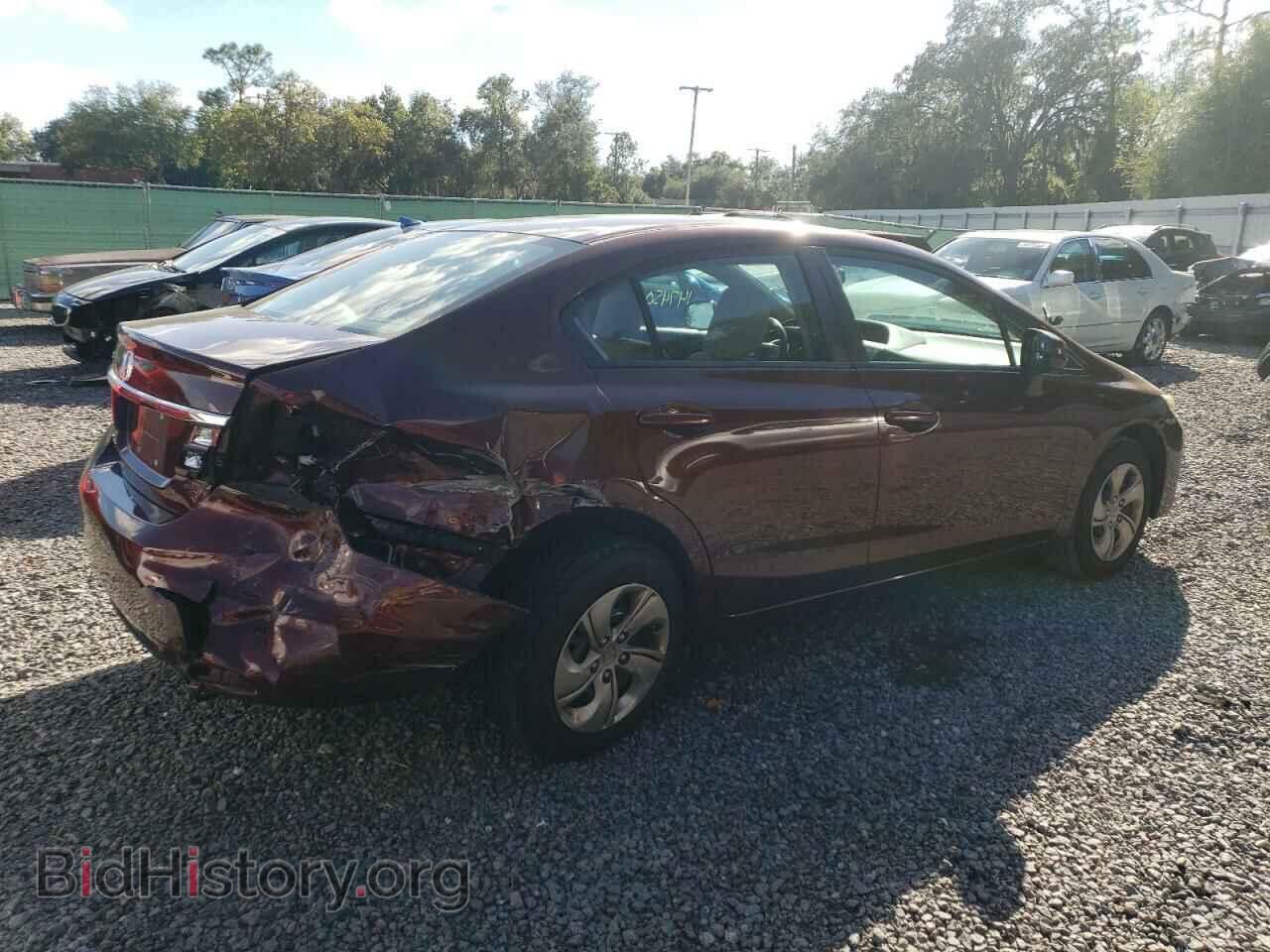 2013 HONDA CIVIC - VIN: 19XFB2F52DE095483 - Фото 3