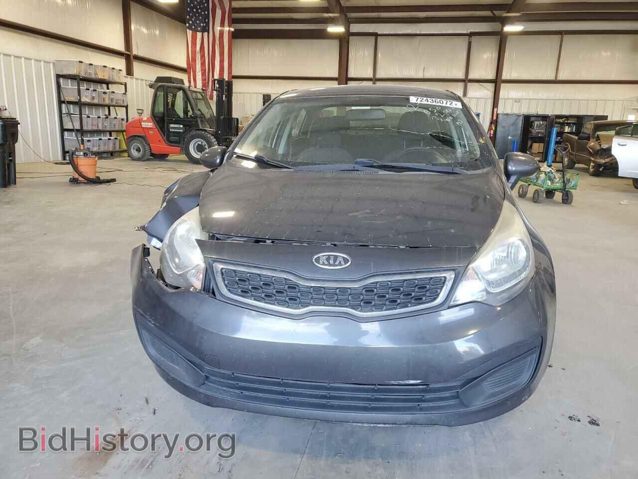 2012 KIA RIO - VIN: KNADN4A30C6047420 - Фото 5