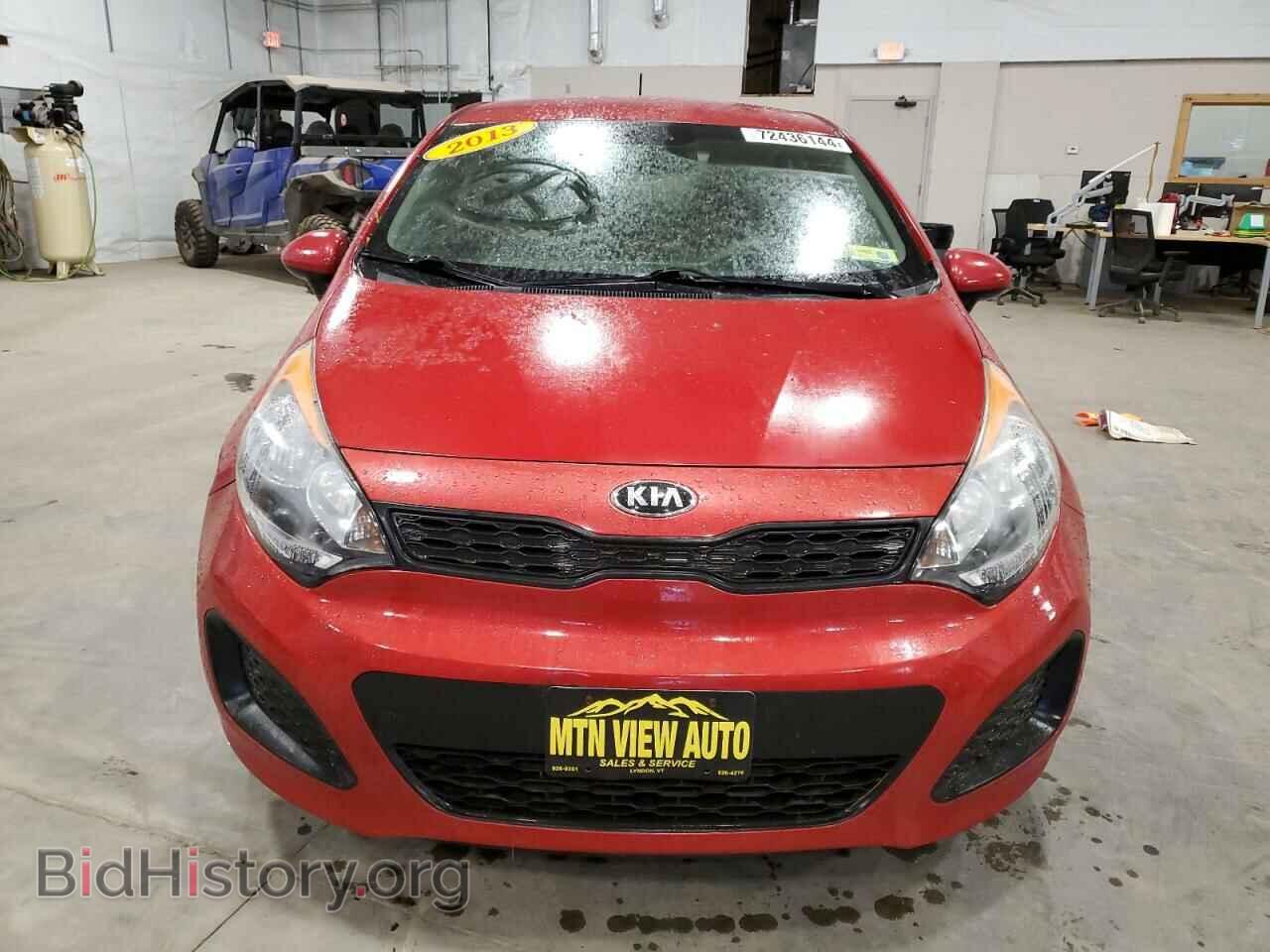 2013 KIA RIO - VIN: KNADM5A37D6295108 - Фото 5